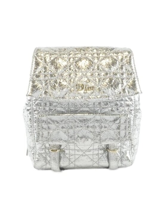 Christian Dior Handbags - Dior Star Backpack Silver